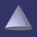 Catia v5 cone