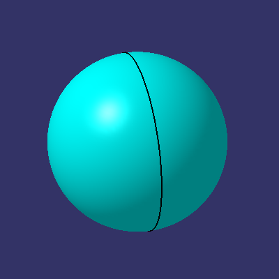 Catia v5 sphere