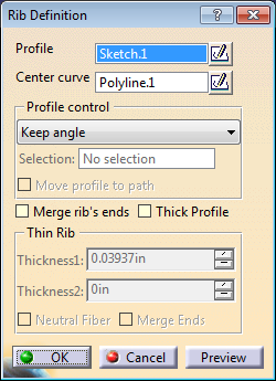 Catia tubing rib